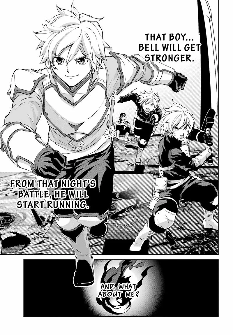 Dungeon ni Deai wo Motomeru no wa Machigatte Iru Darou ka Gaiden - Sword Oratoria Chapter 98 page 4