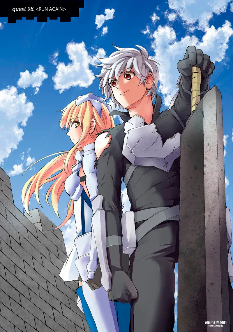 Dungeon ni Deai wo Motomeru no wa Machigatte Iru Darou ka Gaiden - Sword Oratoria Chapter 98 page 1
