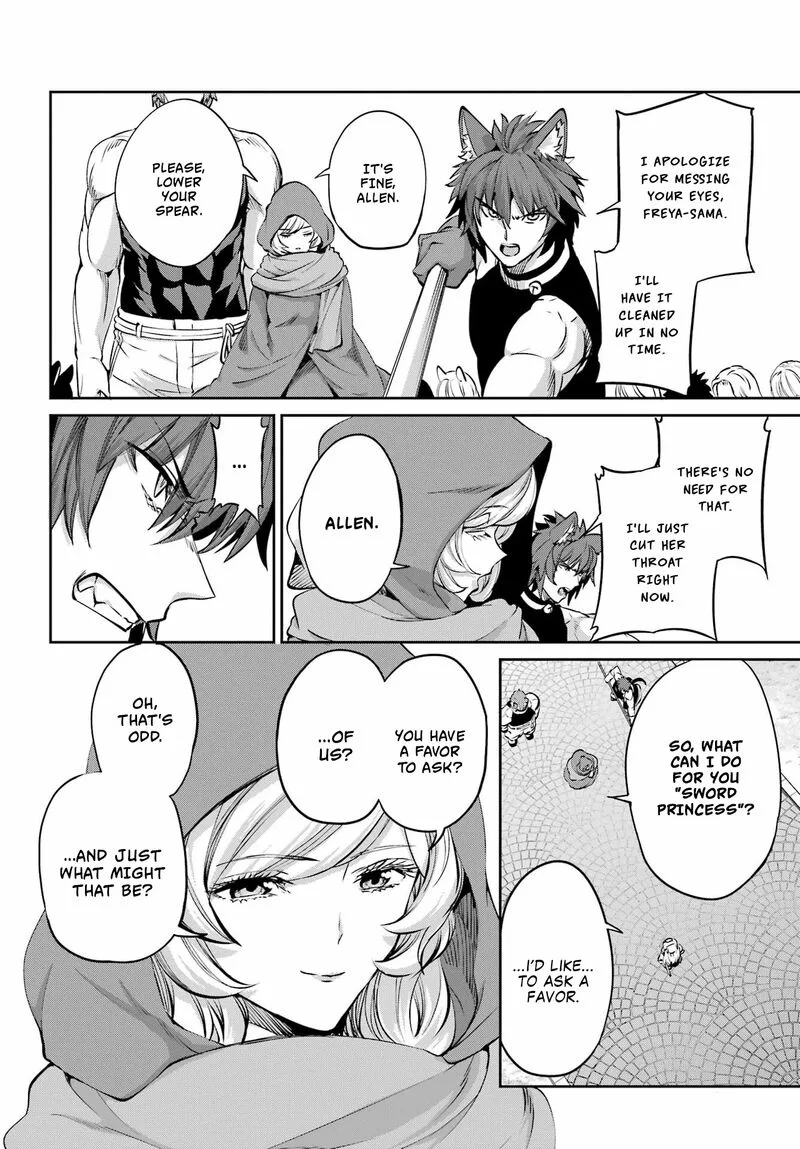 Dungeon ni Deai wo Motomeru no wa Machigatte Iru Darou ka Gaiden - Sword Oratoria Chapter 98 page 23