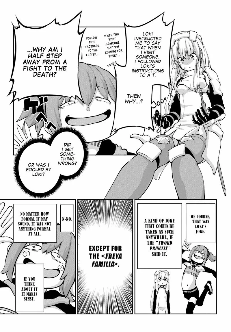 Dungeon ni Deai wo Motomeru no wa Machigatte Iru Darou ka Gaiden - Sword Oratoria Chapter 98 page 20