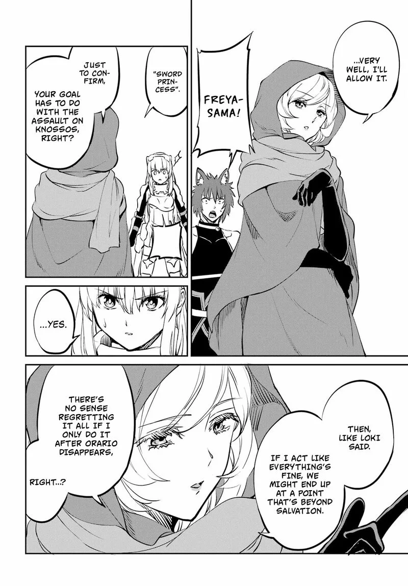 Dungeon ni Deai wo Motomeru no wa Machigatte Iru Darou ka Gaiden - Sword Oratoria Chapter 98 page 27