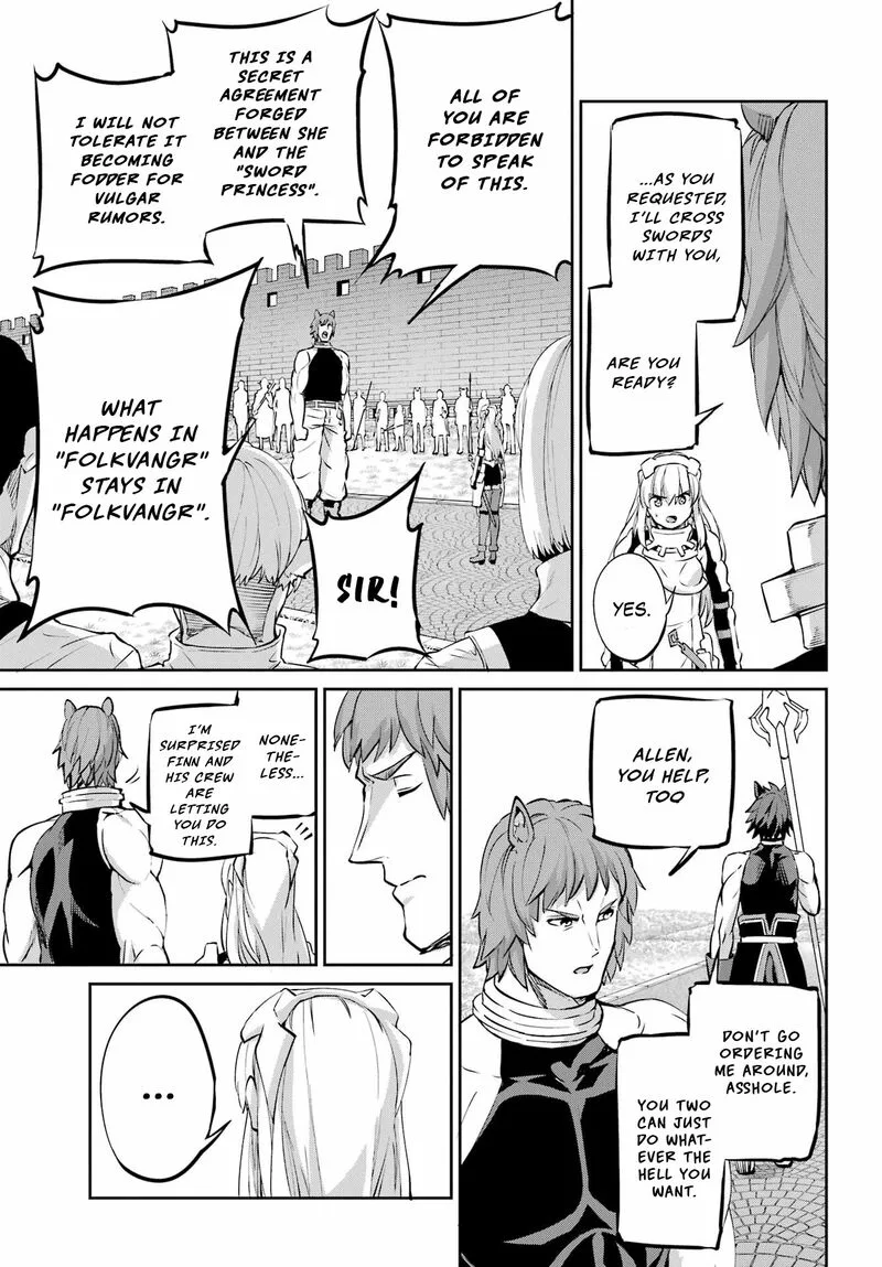 Dungeon ni Deai wo Motomeru no wa Machigatte Iru Darou ka Gaiden - Sword Oratoria Chapter 98 page 32