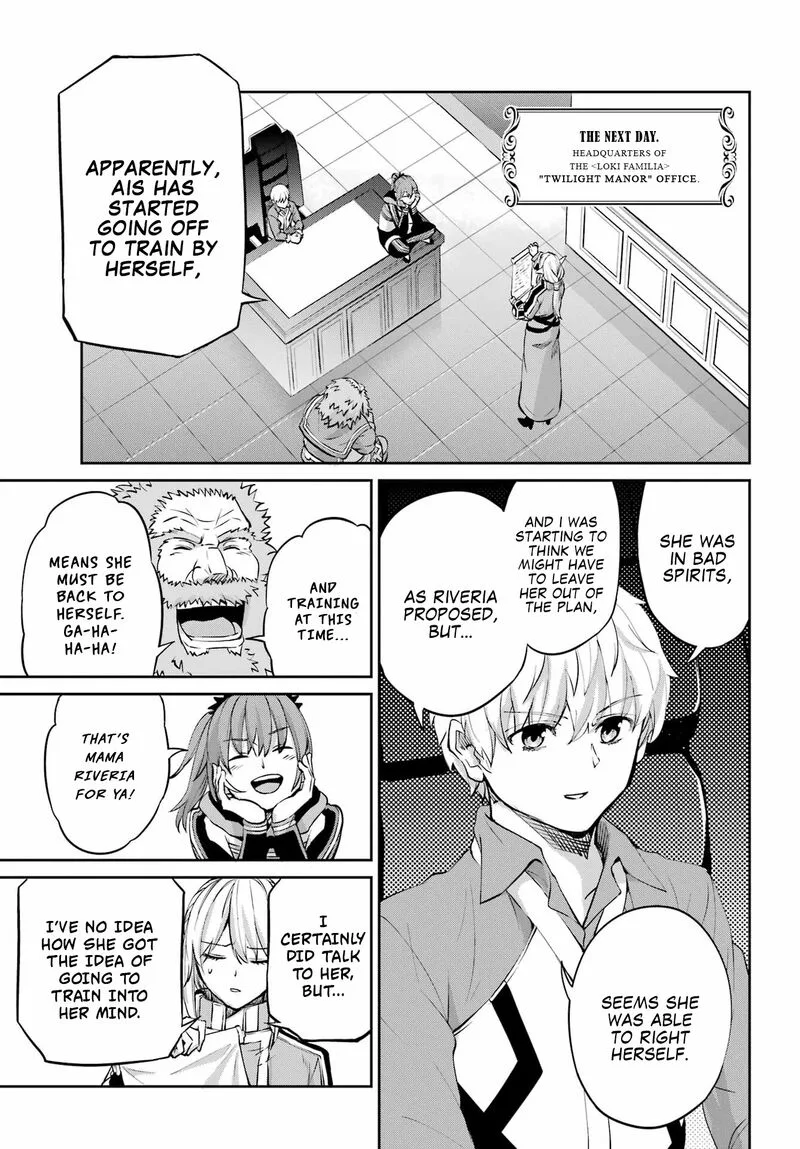 Dungeon ni Deai wo Motomeru no wa Machigatte Iru Darou ka Gaiden - Sword Oratoria Chapter 98 page 34