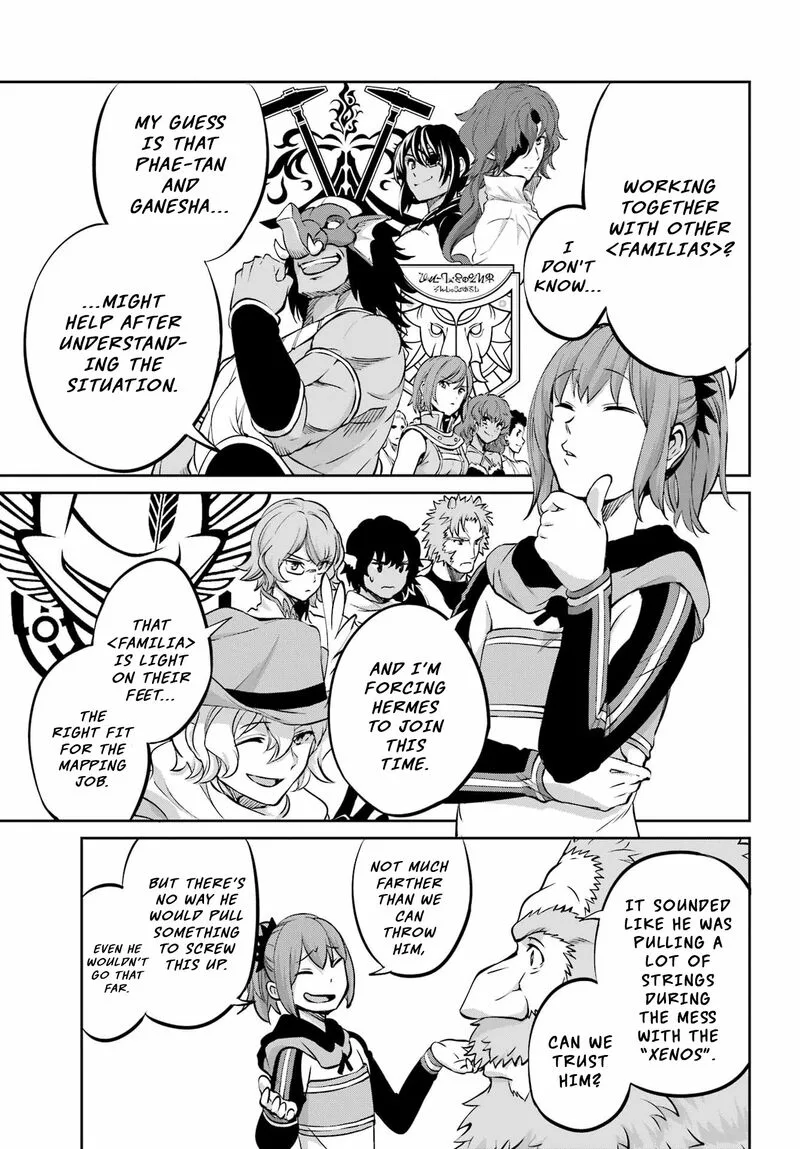 Dungeon ni Deai wo Motomeru no wa Machigatte Iru Darou ka Gaiden - Sword Oratoria Chapter 98 page 42