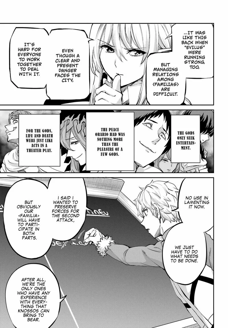Dungeon ni Deai wo Motomeru no wa Machigatte Iru Darou ka Gaiden - Sword Oratoria Chapter 98 page 44