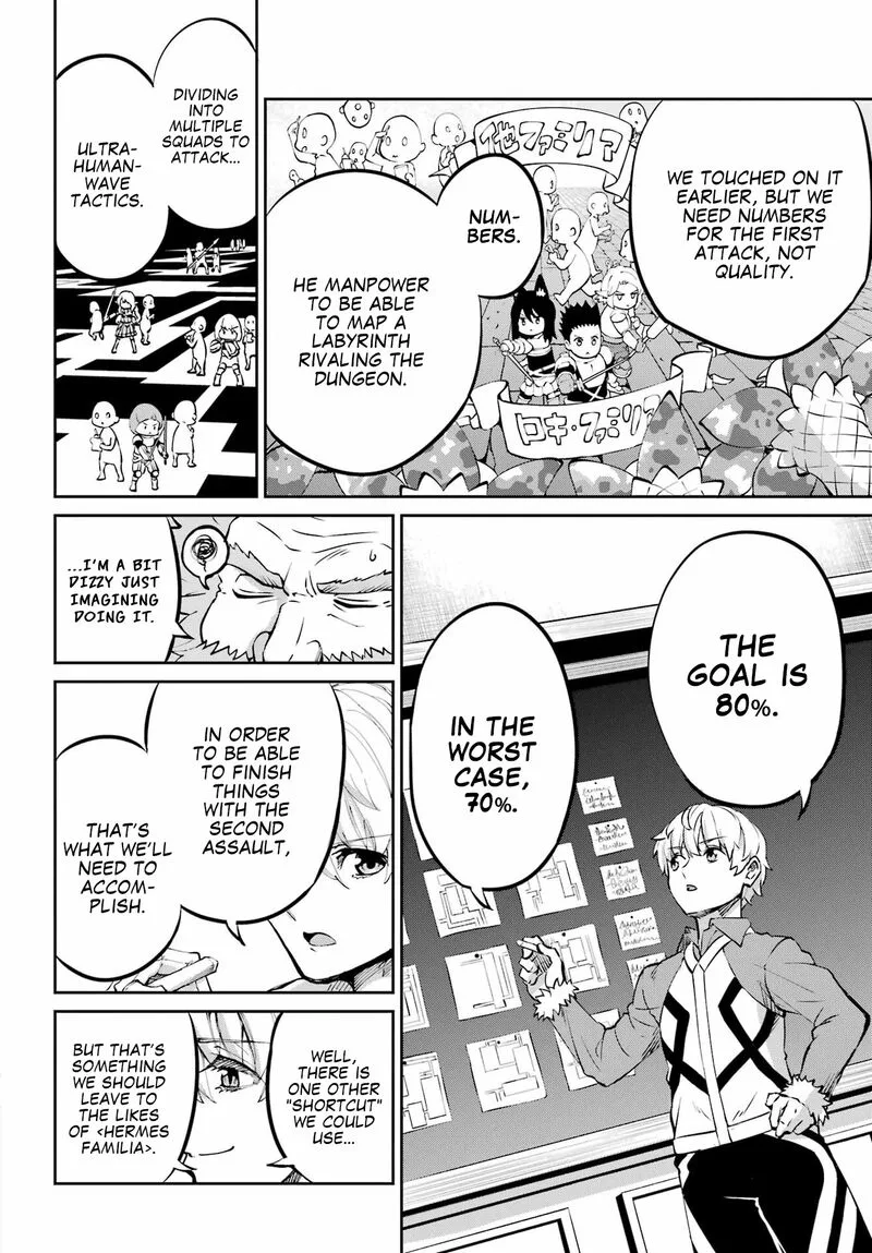 Dungeon ni Deai wo Motomeru no wa Machigatte Iru Darou ka Gaiden - Sword Oratoria Chapter 98 page 45