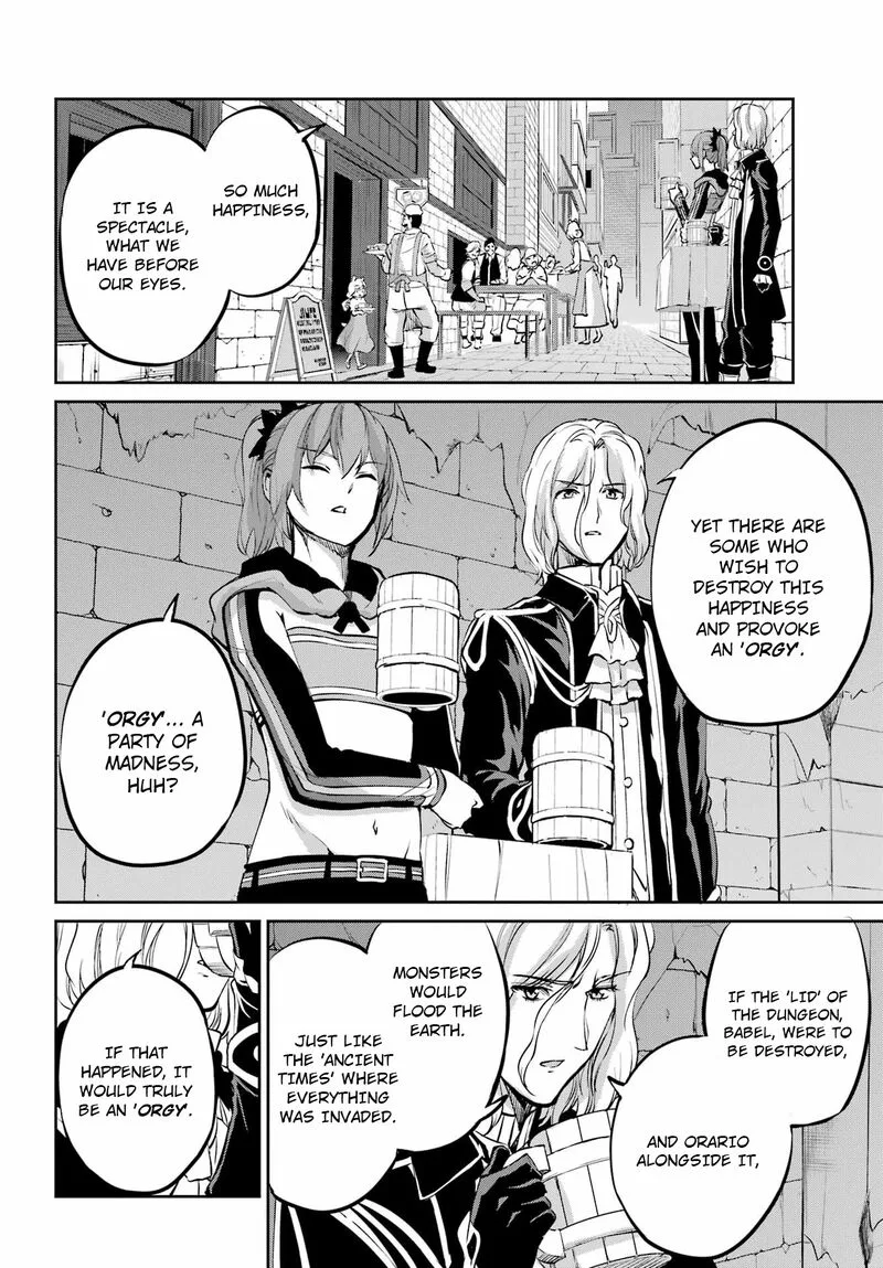 Dungeon ni Deai wo Motomeru no wa Machigatte Iru Darou ka Gaiden - Sword Oratoria Chapter 99 page 26