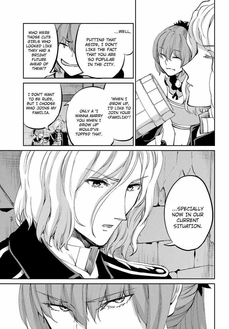 Dungeon ni Deai wo Motomeru no wa Machigatte Iru Darou ka Gaiden - Sword Oratoria Chapter 99 page 27