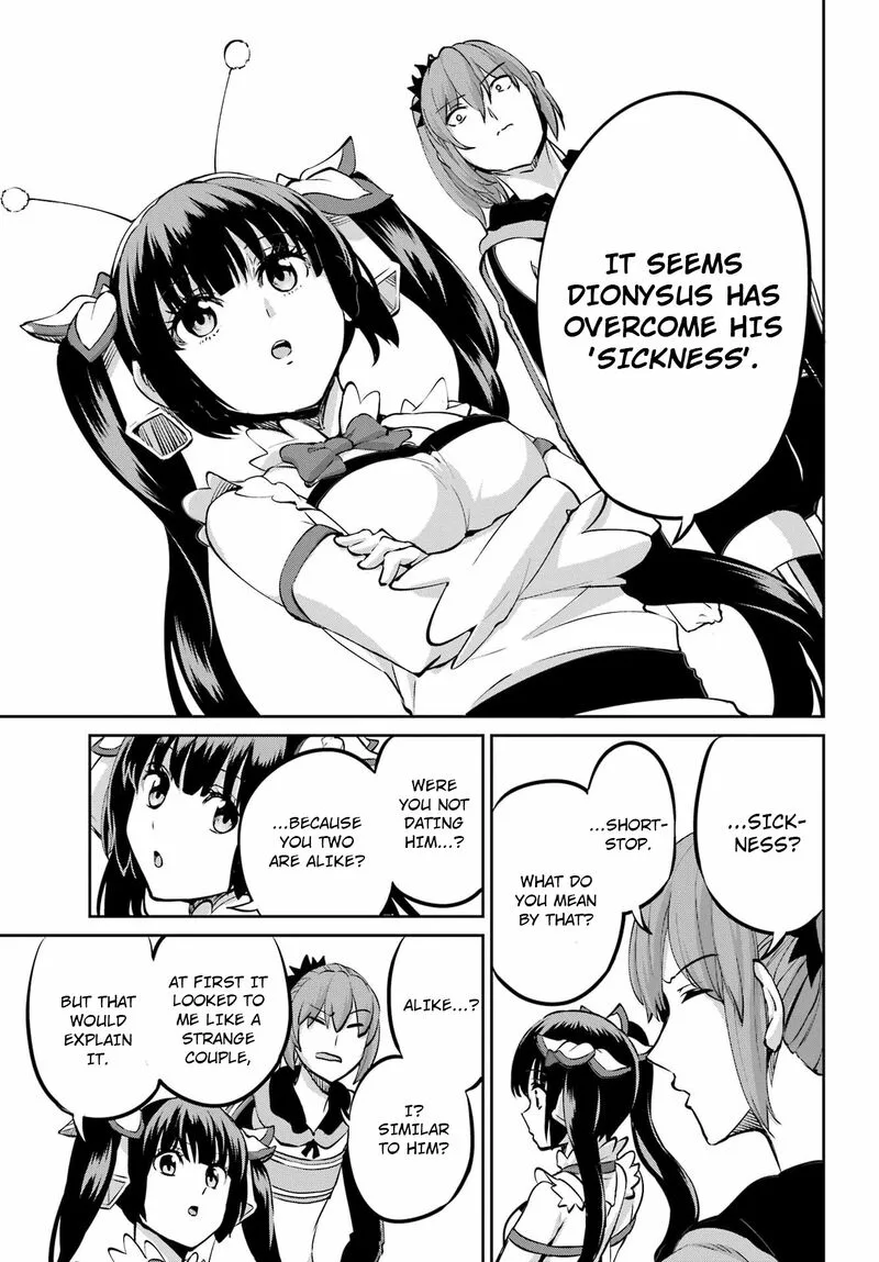 Dungeon ni Deai wo Motomeru no wa Machigatte Iru Darou ka Gaiden - Sword Oratoria Chapter 99 page 33