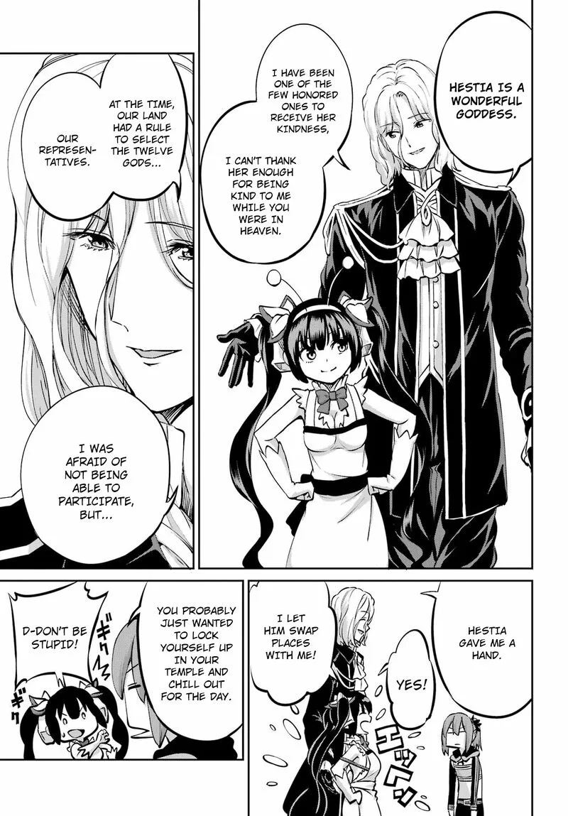 Dungeon ni Deai wo Motomeru no wa Machigatte Iru Darou ka Gaiden - Sword Oratoria Chapter 99 page 31