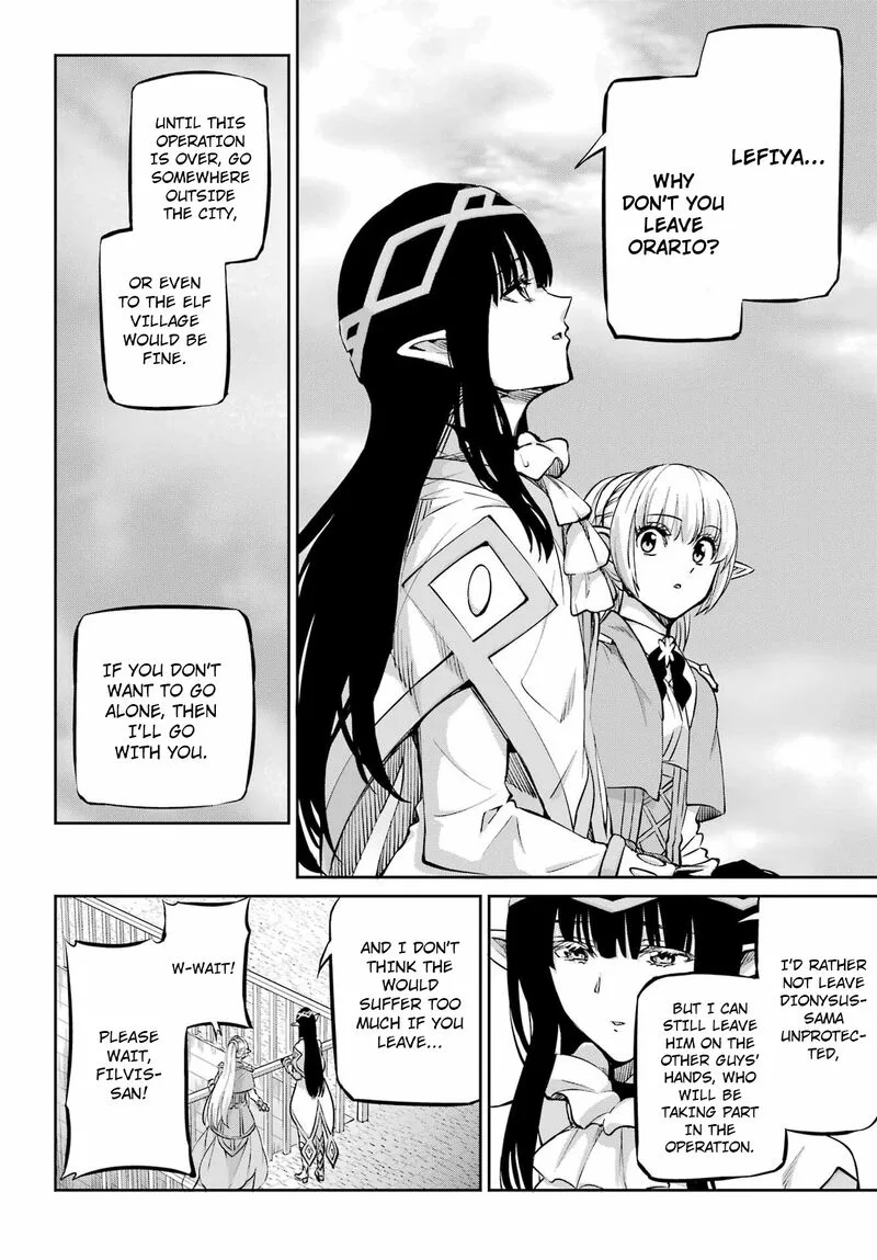 Dungeon ni Deai wo Motomeru no wa Machigatte Iru Darou ka Gaiden - Sword Oratoria Chapter 99 page 42