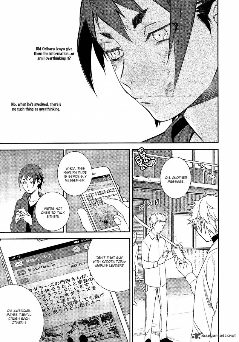 Durarara!! - Re; Dollars Hen Chapter 11 page 20