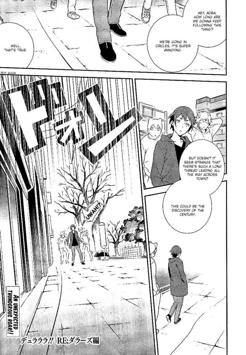 Durarara!! - Re; Dollars Hen Chapter 12 page 1