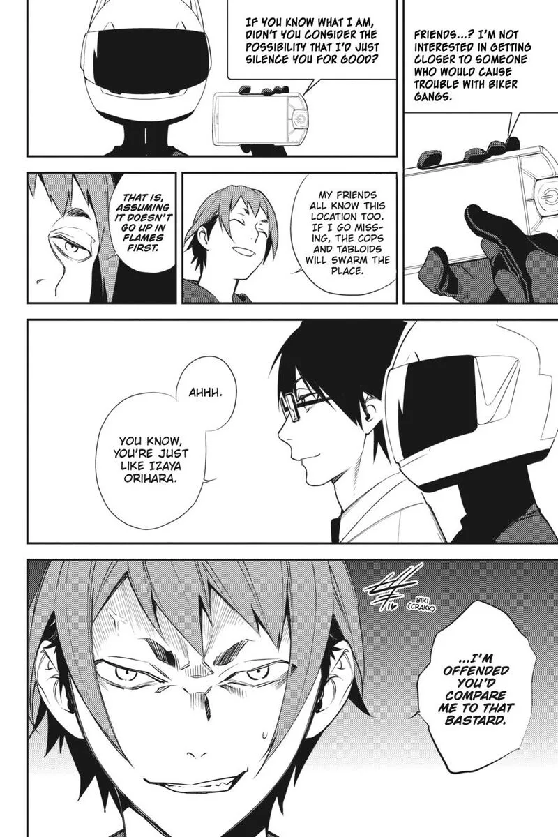 Durarara!! - Re; Dollars Hen Chapter 20 page 8