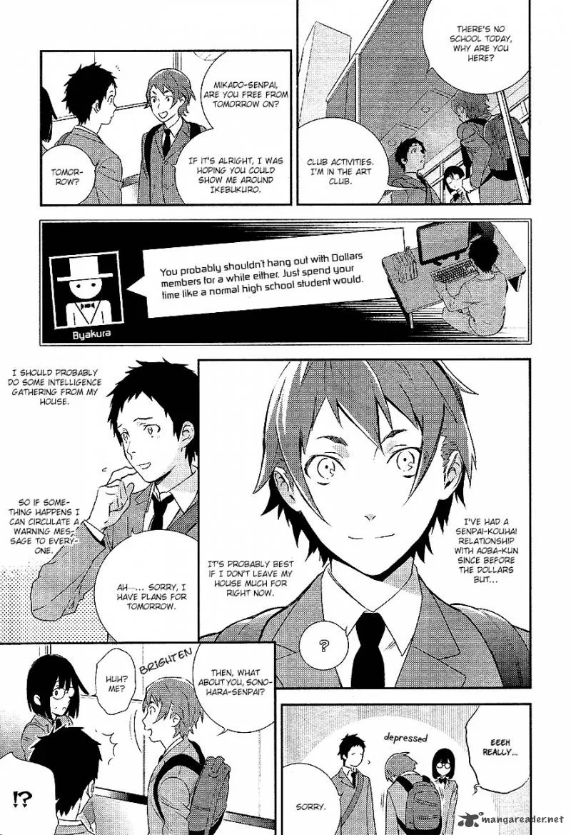 Durarara!! - Re; Dollars Hen Chapter 3 page 9