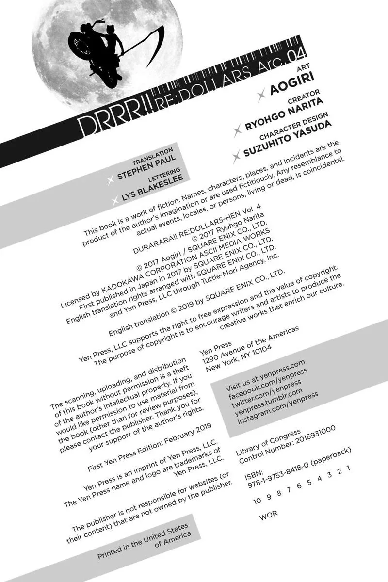 Durarara!! - Re; Dollars Hen Chapter 30 page 26