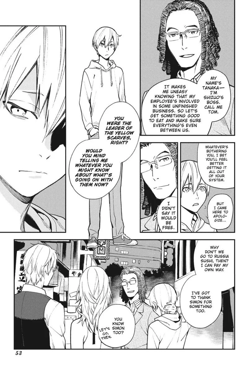 Durarara!! - Re; Dollars Hen Chapter 33 page 7