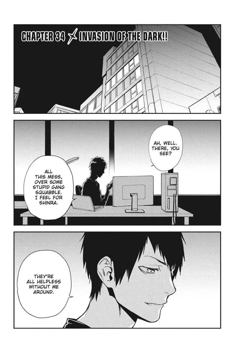 Durarara!! - Re; Dollars Hen Chapter 34 page 1