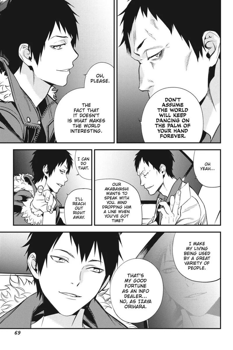 Durarara!! - Re; Dollars Hen Chapter 48 page 3