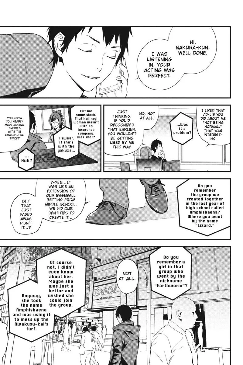 Durarara!! - Re; Dollars Hen Chapter 50 page 1