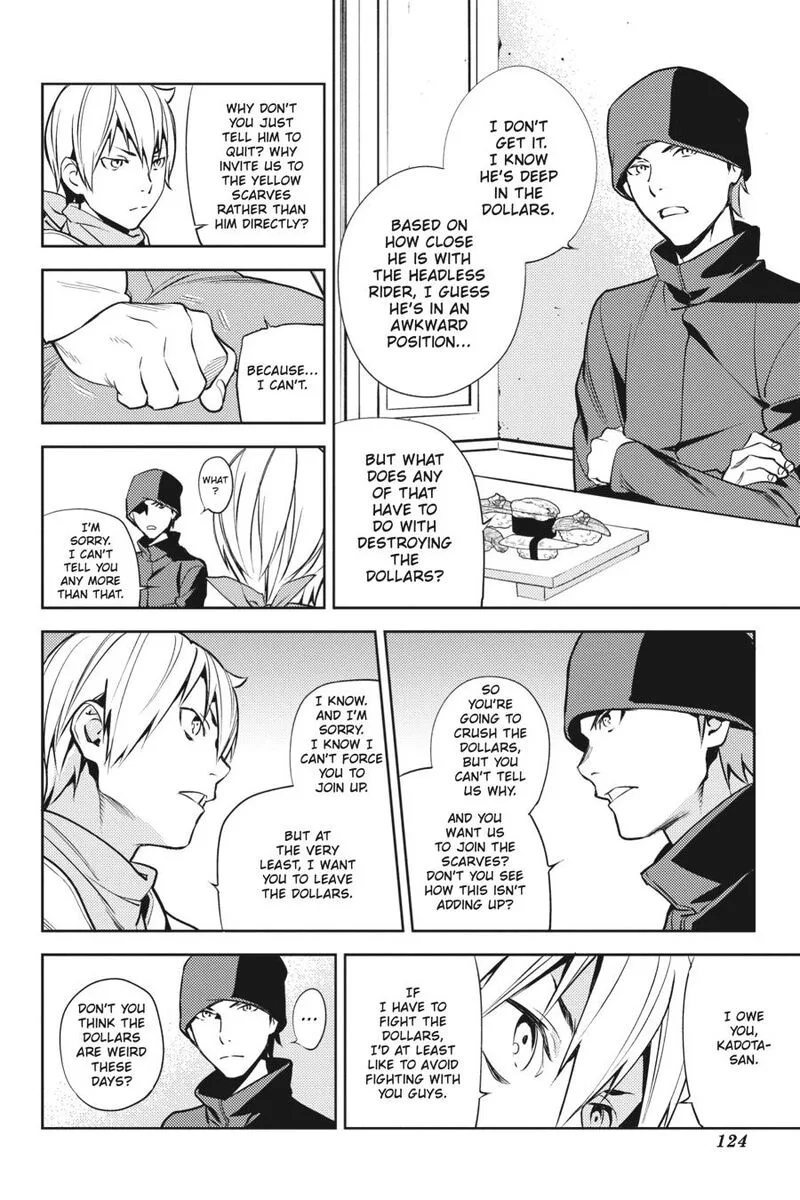 Durarara!! - Re; Dollars Hen Chapter 52 page 4