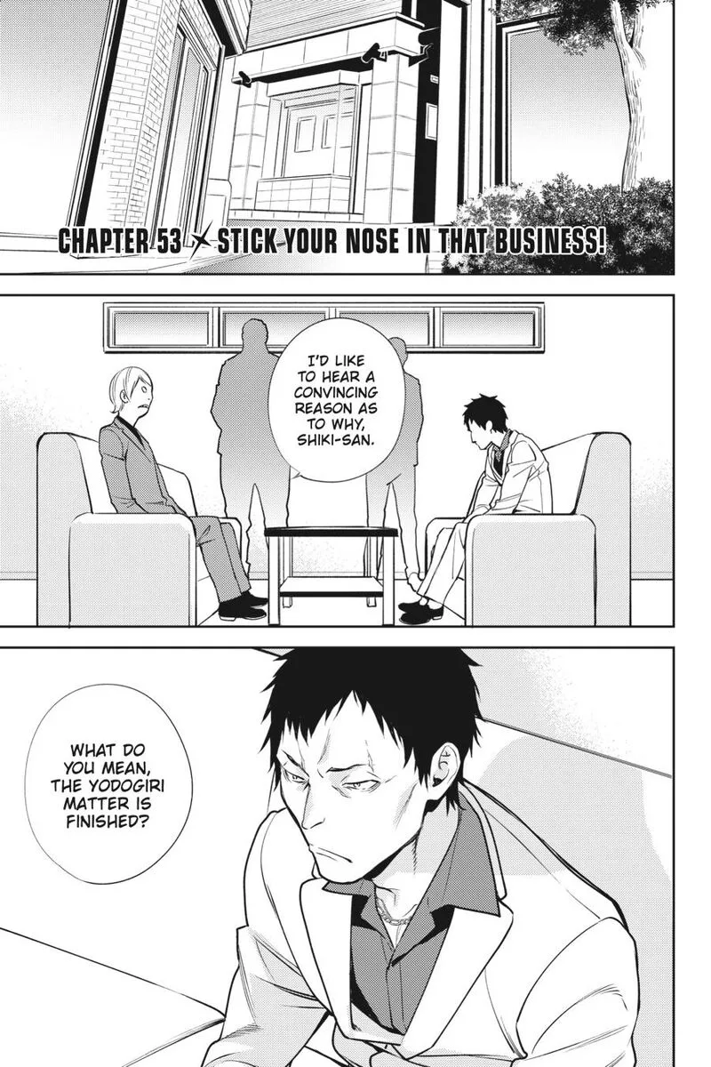 Durarara!! - Re; Dollars Hen Chapter 53 page 1