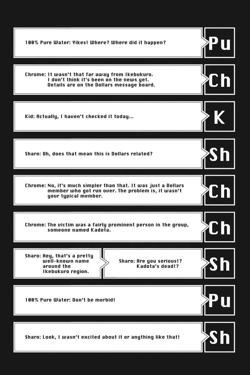 Durarara!! - Re; Dollars Hen Chapter 55 page 8