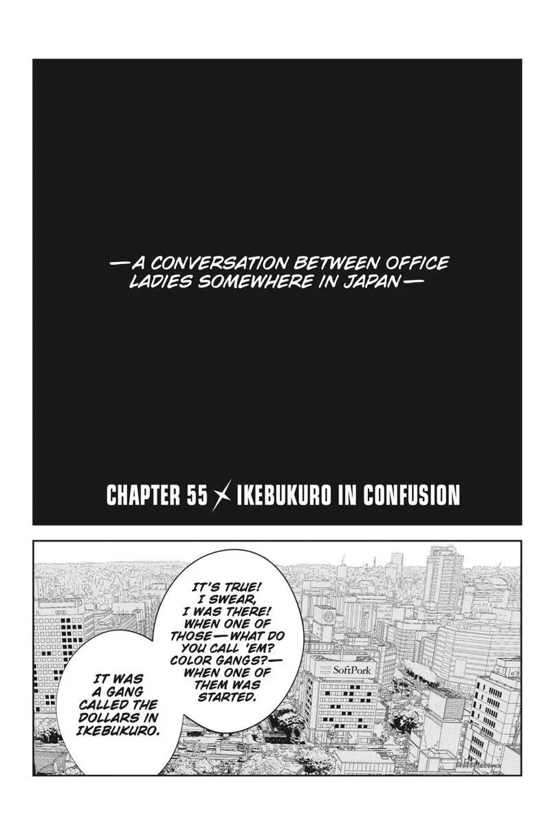 Durarara!! - Re; Dollars Hen Chapter 55 page 1