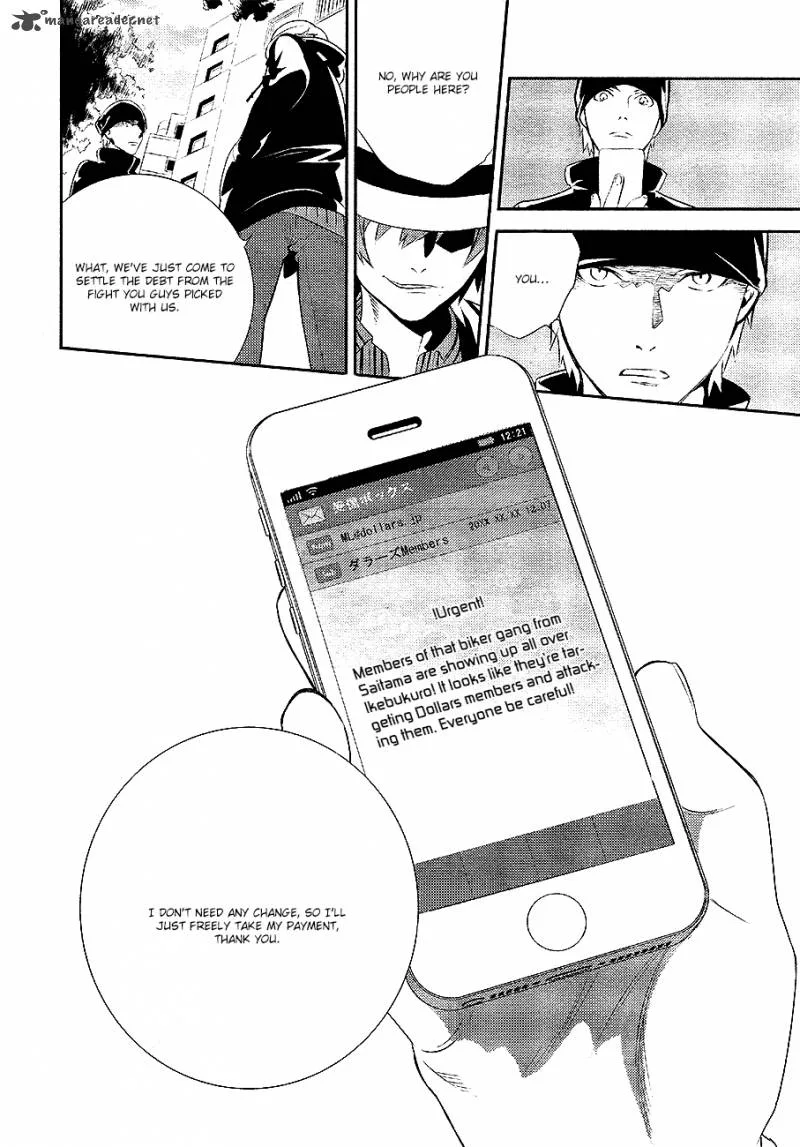 Durarara!! - Re; Dollars Hen Chapter 6 page 24