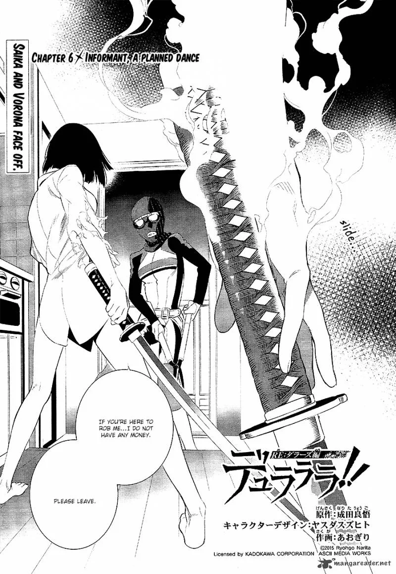 Durarara!! - Re; Dollars Hen Chapter 6 page 1
