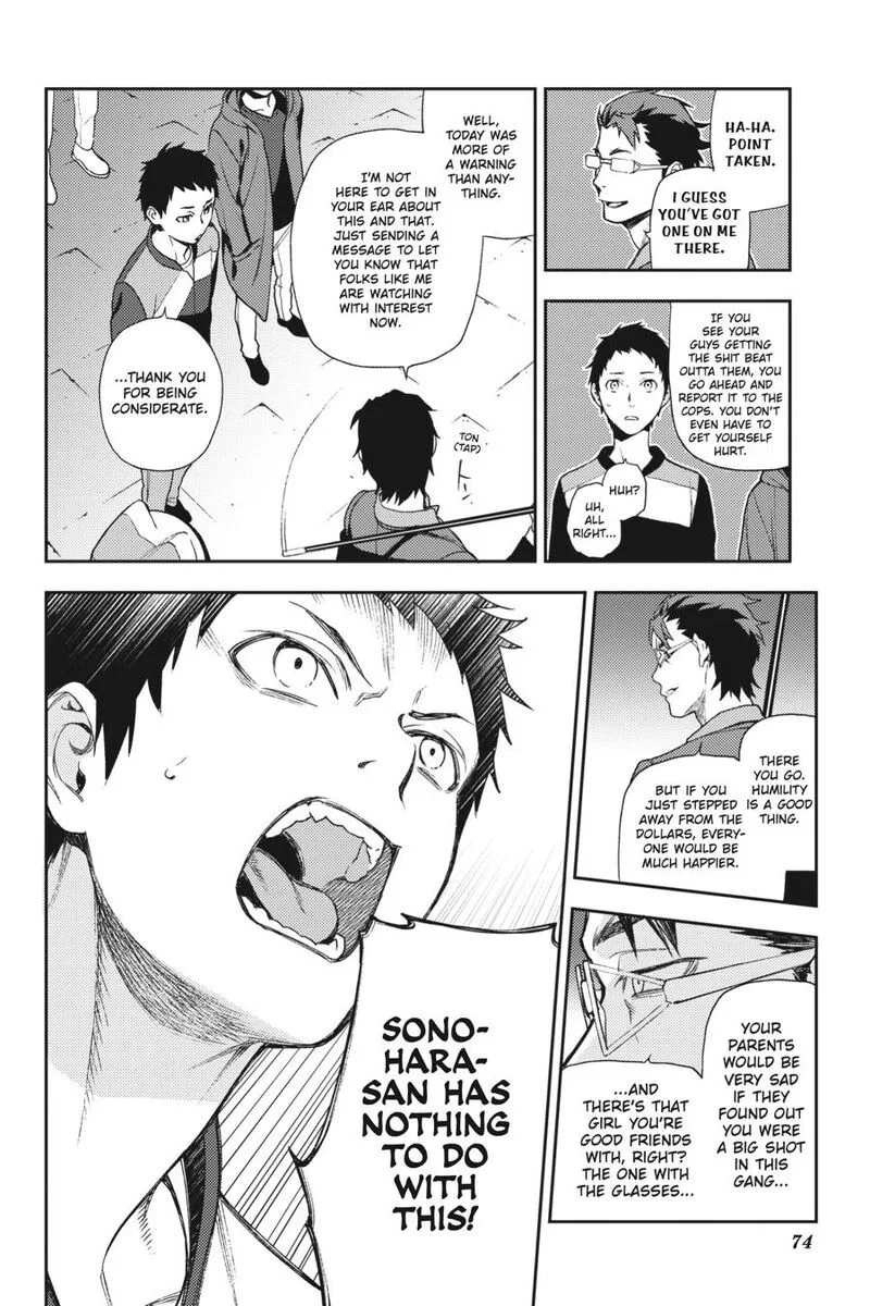 Durarara!! - Re; Dollars Hen Chapter 61 page 8