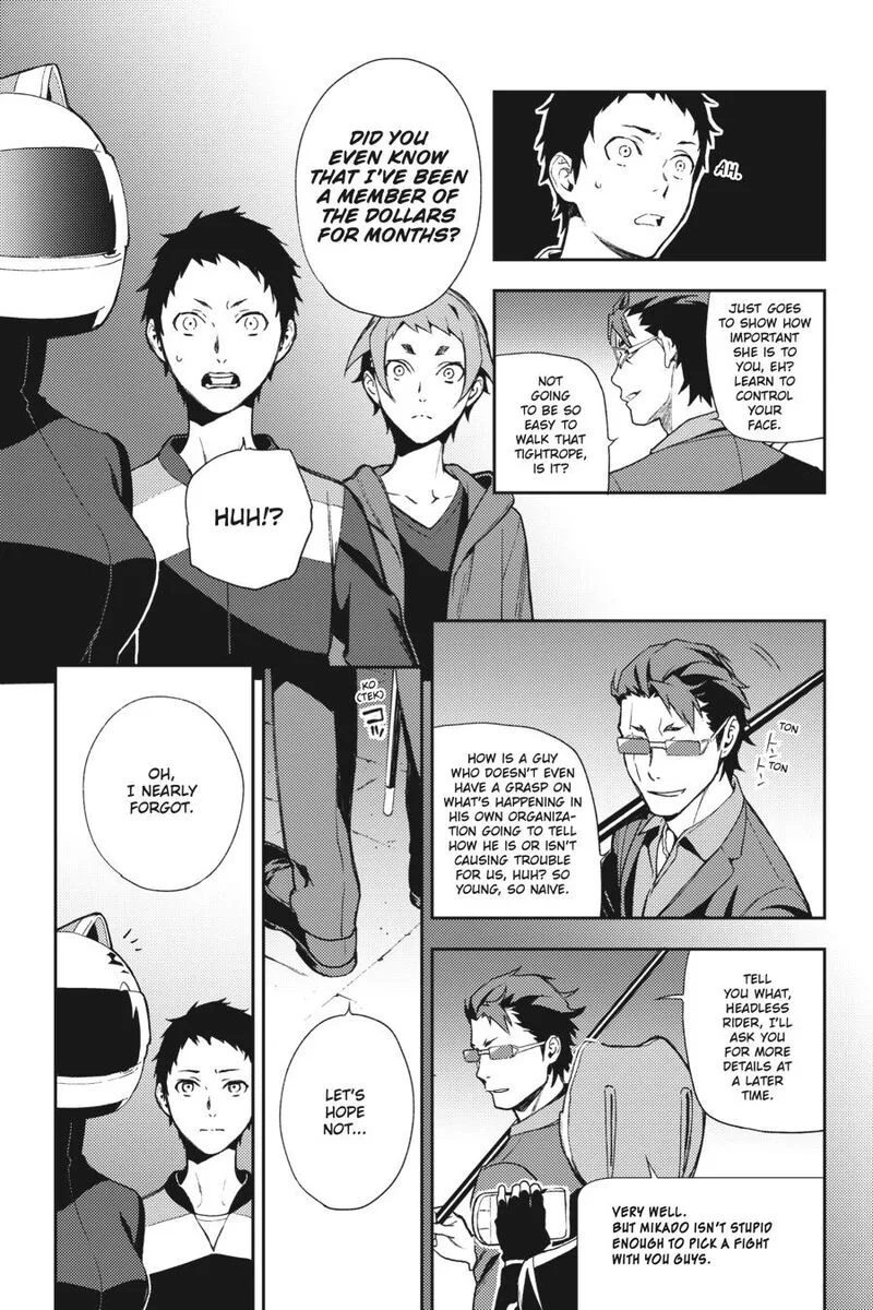 Durarara!! - Re; Dollars Hen Chapter 61 page 9