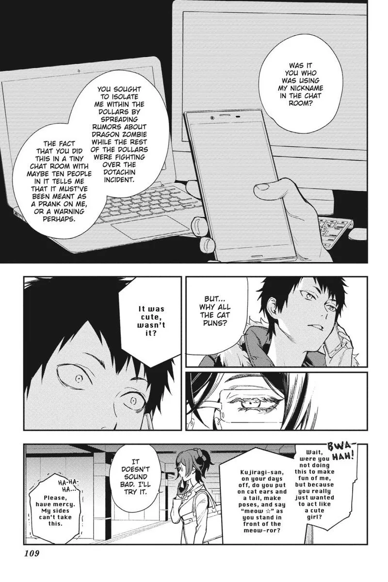 Durarara!! - Re; Dollars Hen Chapter 64 page 7