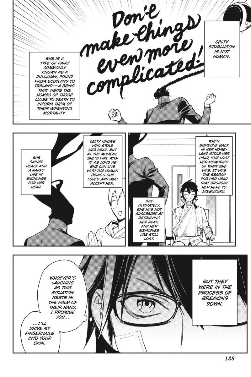 Durarara!! - Re; Dollars Hen Chapter 66 page 12