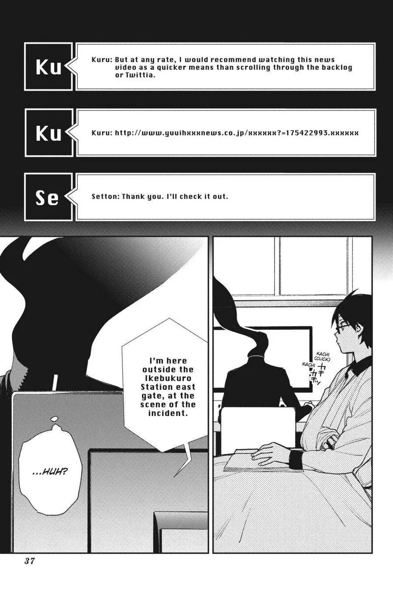 Durarara!! - Re; Dollars Hen Chapter 72 page 11
