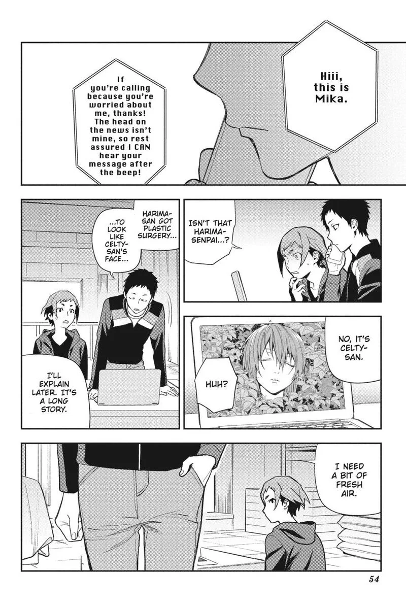 Durarara!! - Re; Dollars Hen Chapter 74 page 2