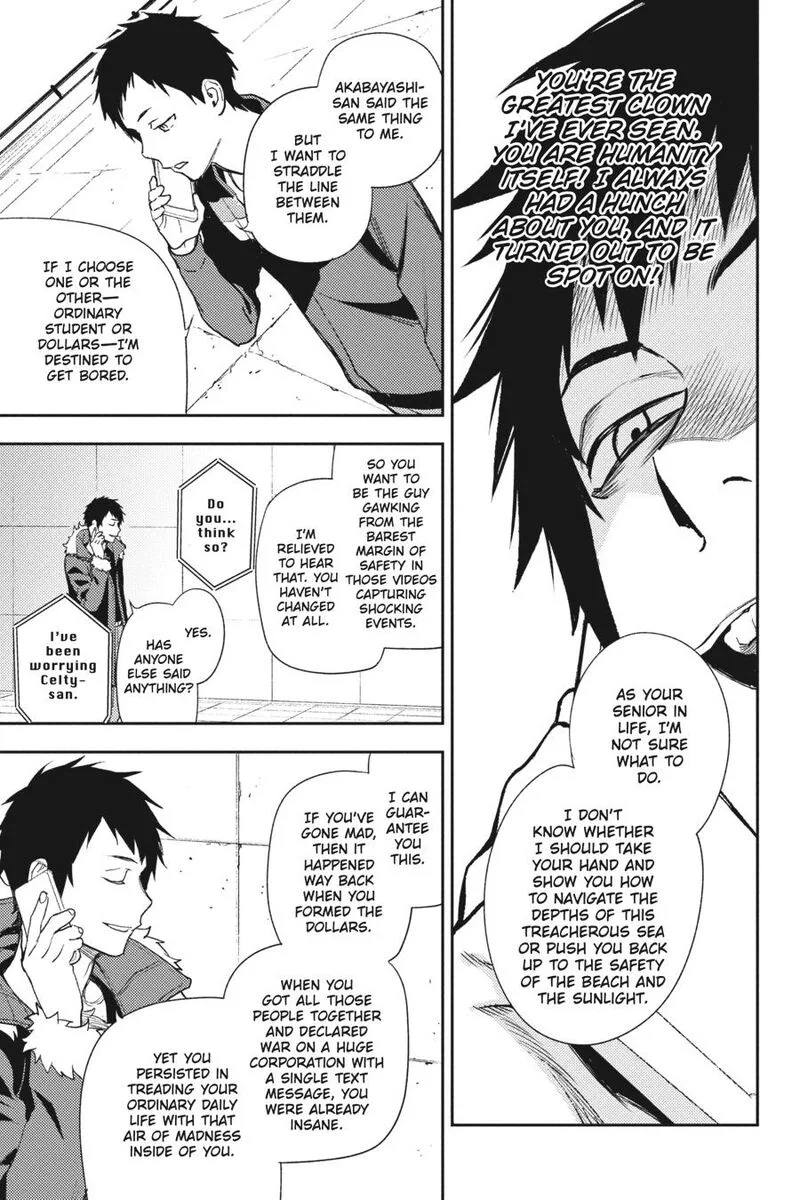 Durarara!! - Re; Dollars Hen Chapter 74 page 9