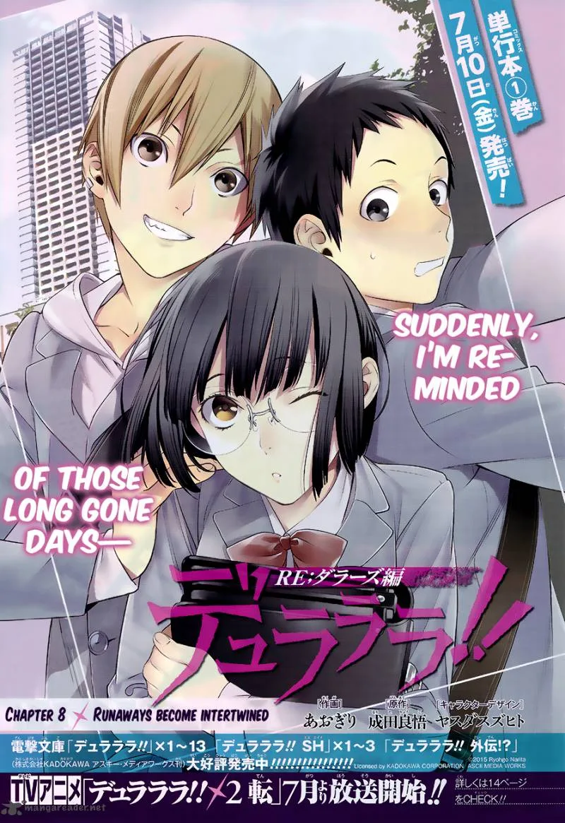 Durarara!! - Re; Dollars Hen Chapter 8 page 1