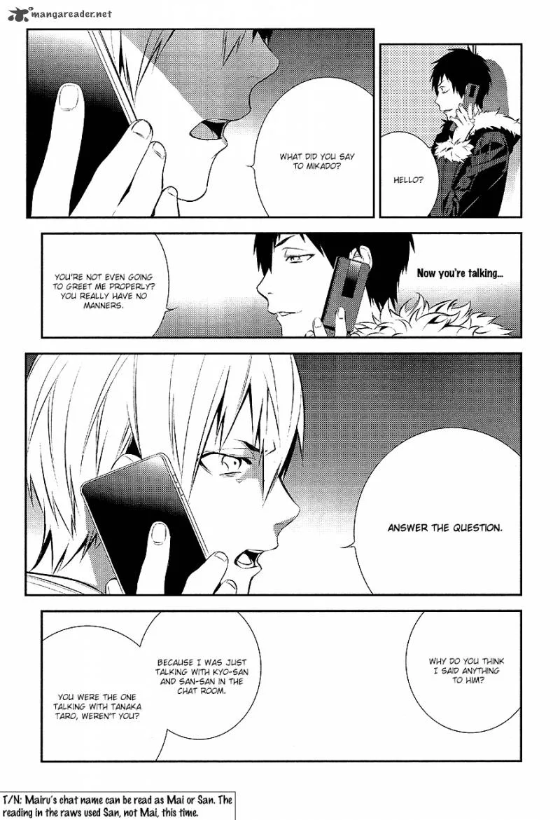 Durarara!! - Re; Dollars Hen Chapter 9 page 23