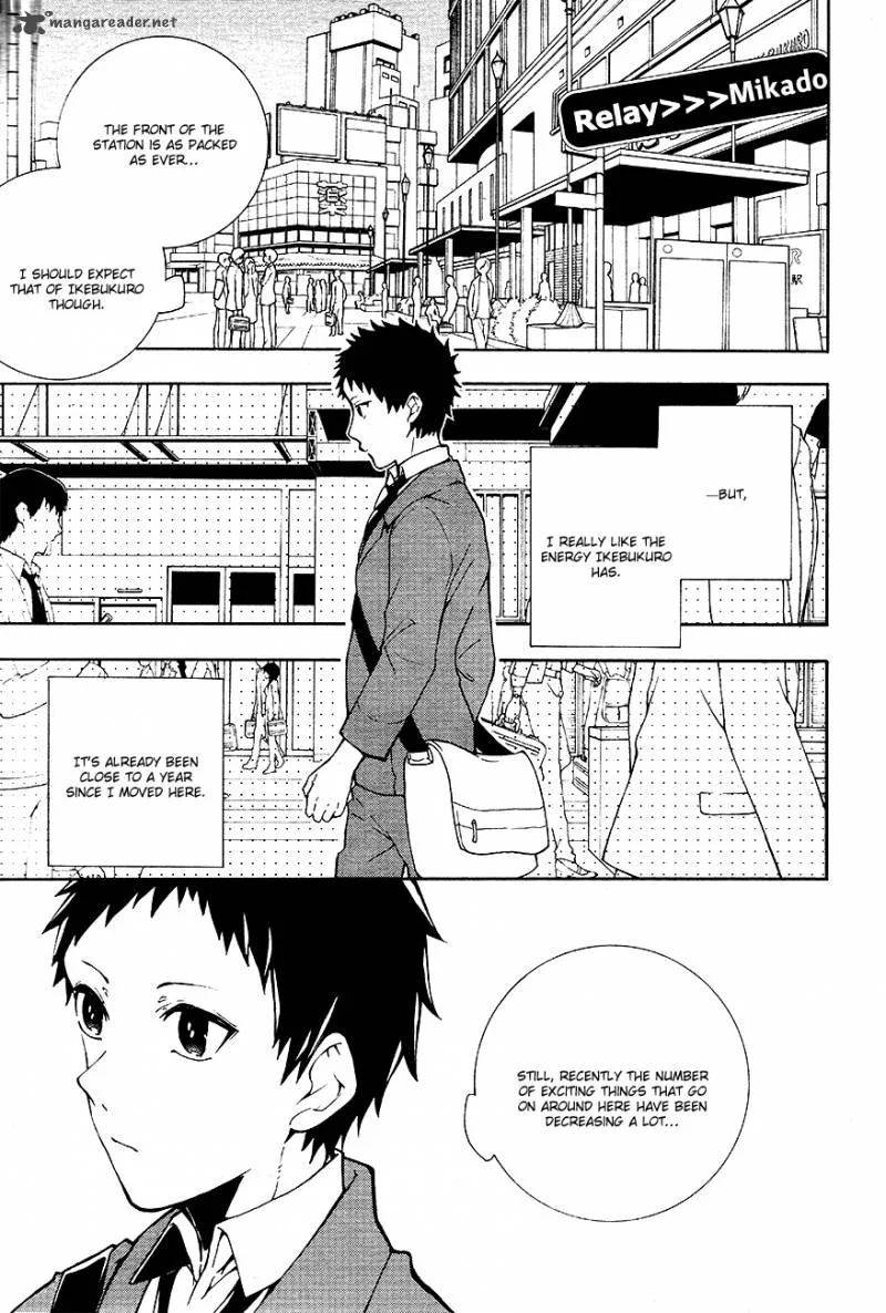 Durarara!! Relay Chapter 1 page 20
