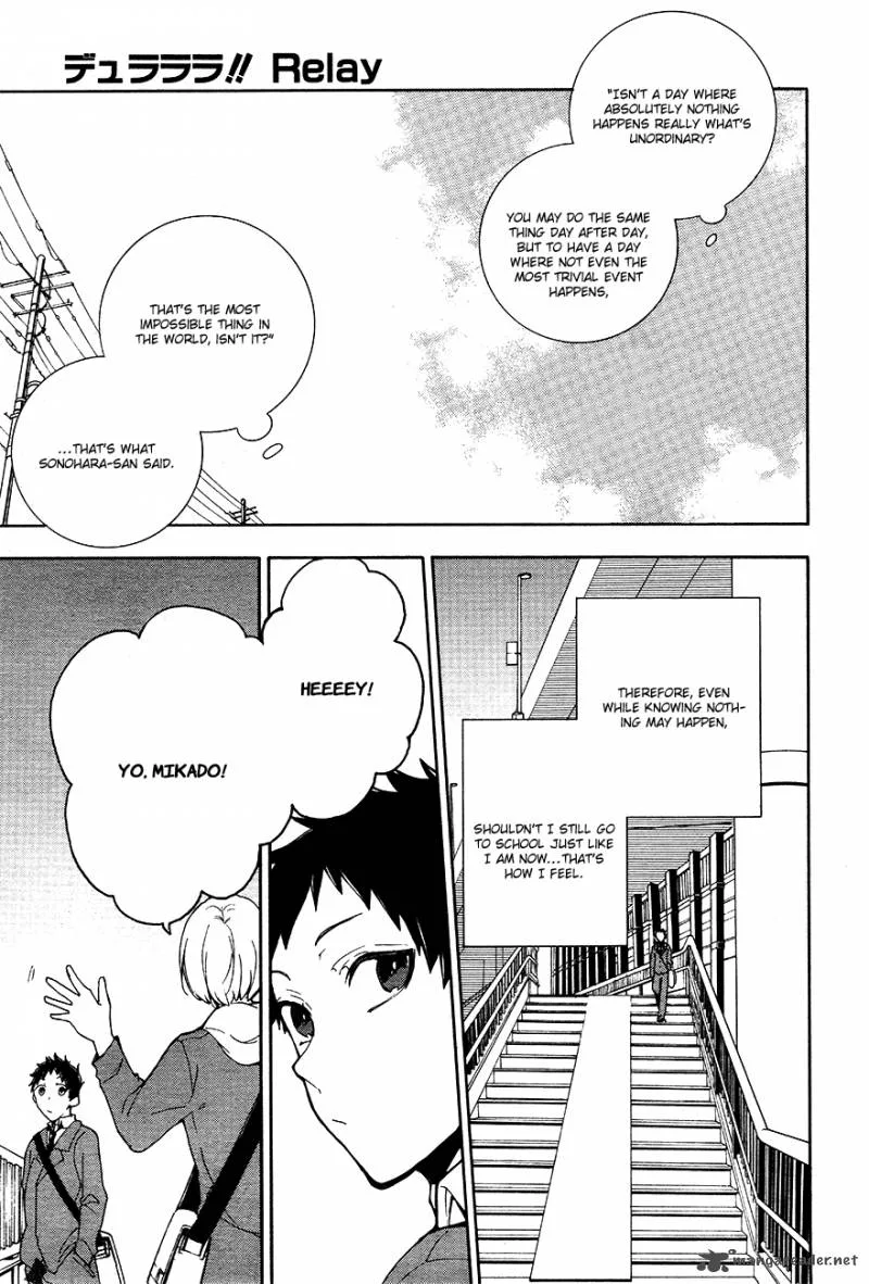 Durarara!! Relay Chapter 1 page 22