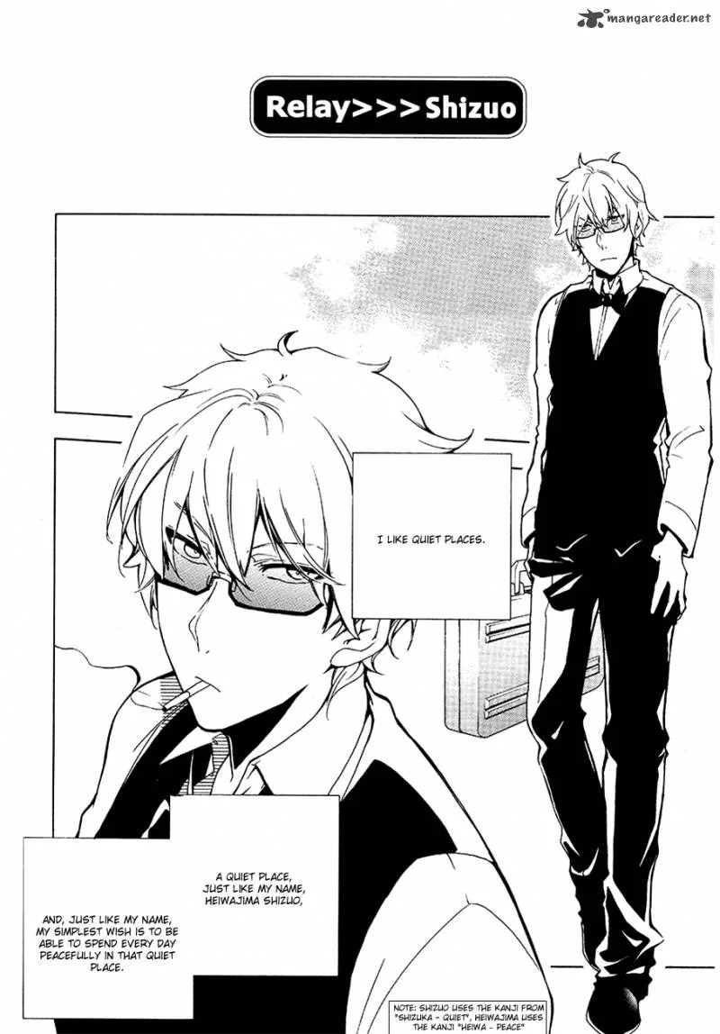 Durarara!! Relay Chapter 1 page 9