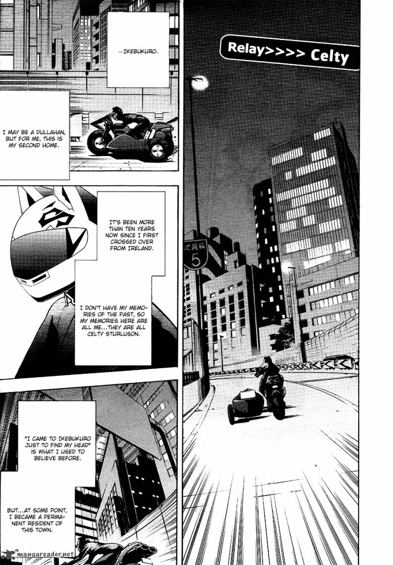 Durarara!! Relay Chapter 1 page 4