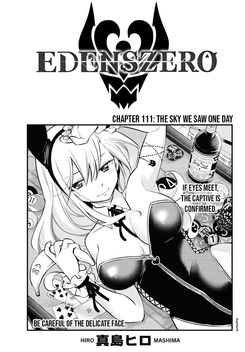 Eden"s Zero Chapter 111 page 1