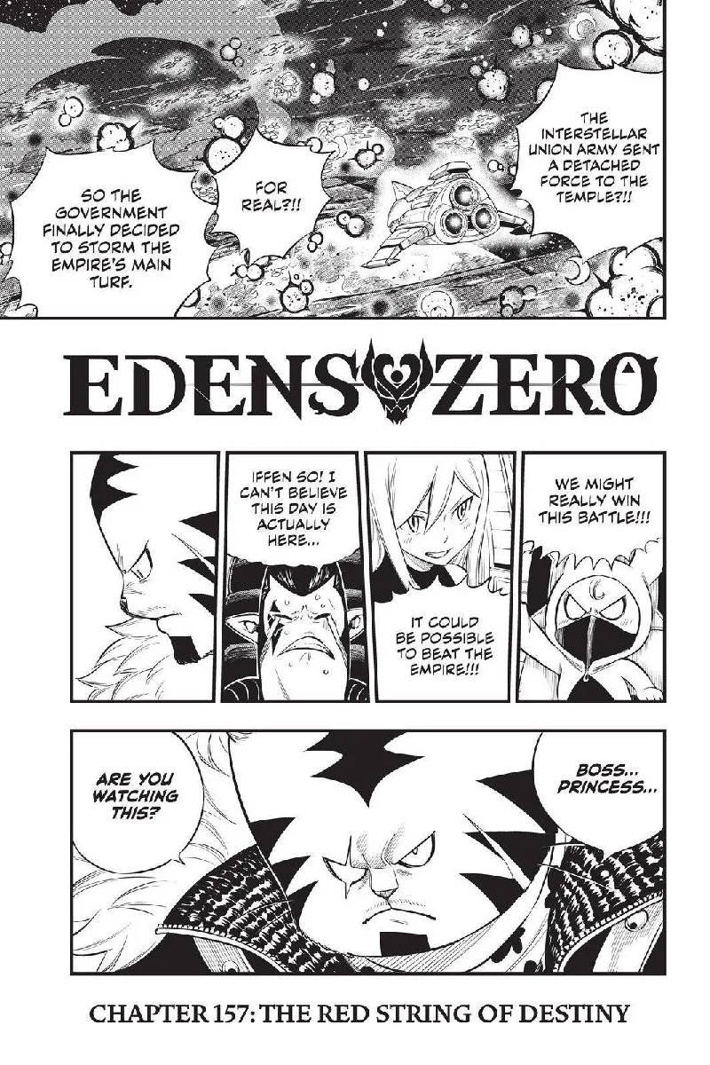 Eden"s Zero Chapter 157 page 1