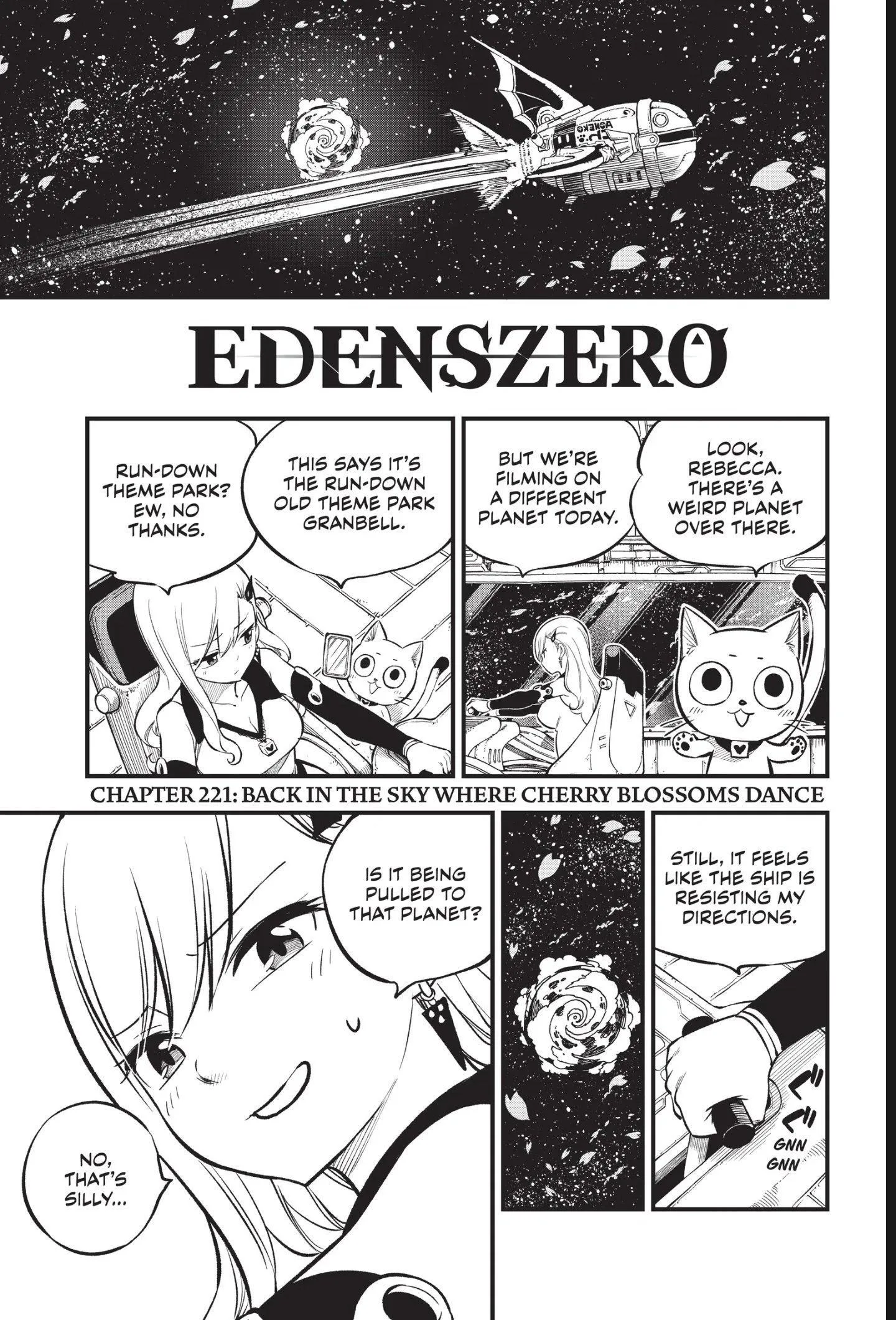 Eden"s Zero Chapter 221 page 1