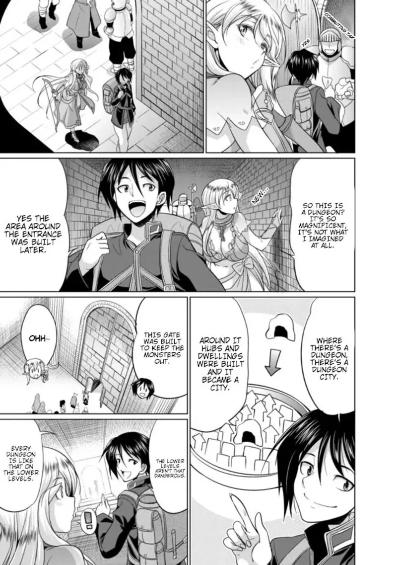 Elf Dorei to Kizuku Dungeon Harem: Isekai de Netotte Nakama wo Fuyashimasu Chapter 1.2 page 11