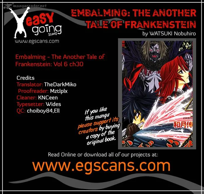 Embalming - The Another Tale of Frankenstein Chapter 30 page 1