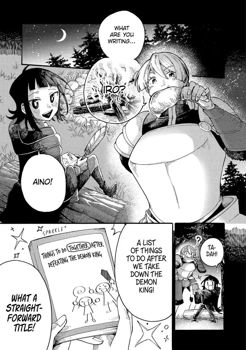 Endroll no Ato ni wa Saikou no Tabi o Chapter 2 page 1