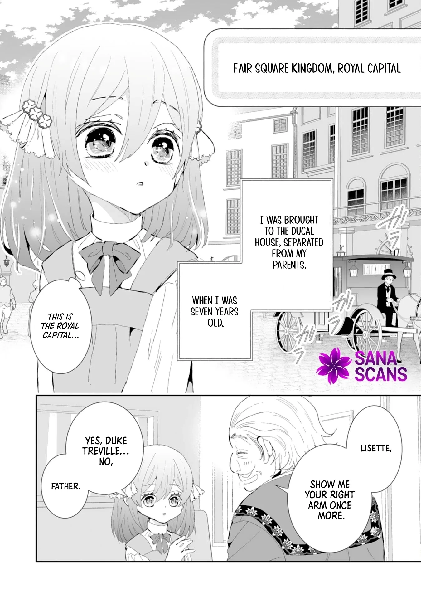 Engagement Broken, Saint Power Awakened — I'll Live Freely Chapter 1 page 6